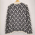 ザラ ZARA GEOMETRIC JACQUARD KNIT CARDIGAN ジオメトリック ジャカードニットカーディガン メンズ import:S