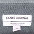 バンクスジャーナル BANKS JOURNAL ロゴ刺繍 プルオーバーパーカー メンズ JPN:M