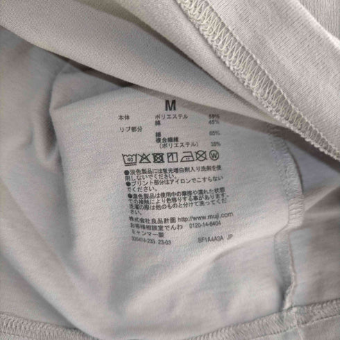 ムジラボ MUJI labo 天竺編みハイネック長袖 Tシャツ メンズ JPN:M