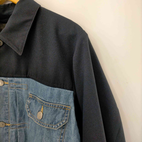 ズッカ ZUCCa 24SS Combined Denim デニムドッキングジャケット メンズ JPN:M