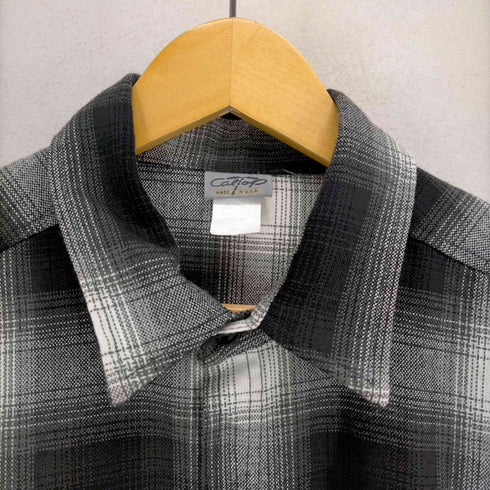 キャルトップ CALTOP USA製 オンブレチェックシャツ メンズ JPN:XL