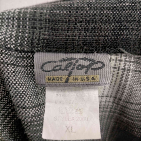 キャルトップ CALTOP USA製 オンブレチェックシャツ メンズ JPN:XL