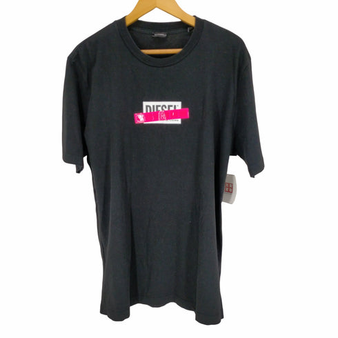ディーゼル DIESEL 蛍光テープS/S TEE メンズ JPN:XL