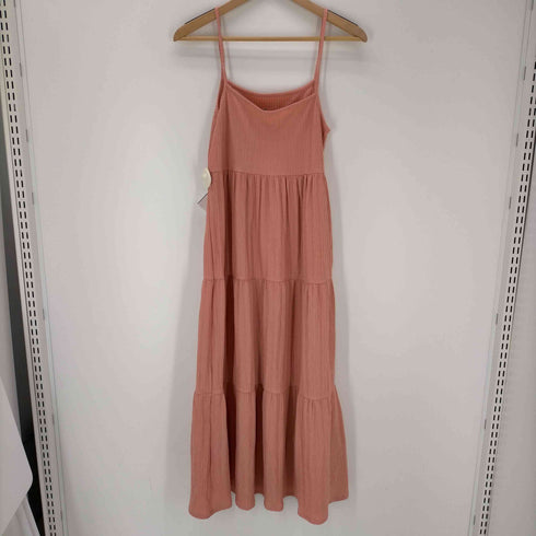 ザラ ZARA シアサッカー シワ加工 マーメード キャミワンピース レディース import:S