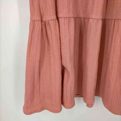 ザラ ZARA シアサッカー シワ加工 マーメード キャミワンピース レディース import:S