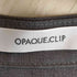 オペークドットクリップ OPAQUE.CLIP 裾切り替えフレア シャツワンピース レディース JPN:38
