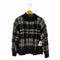 アズールバイマウジー AZUL by moussy BIG CHECK SHAGGY KNIT レディース M