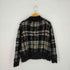 アズールバイマウジー AZUL by moussy BIG CHECK SHAGGY KNIT レディース M