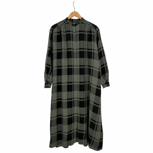 ユナイテッドアローズ UNITED ARROWS UWSC チェック シャツ ロングワンピース レディース JPN:36