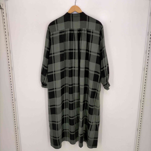 ユナイテッドアローズ UNITED ARROWS UWSC チェック シャツ ロングワンピース レディース JPN:36