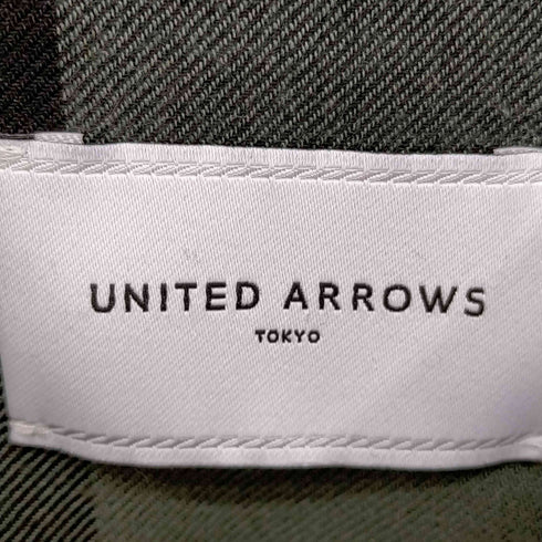 ユナイテッドアローズ UNITED ARROWS UWSC チェック シャツ ロングワンピース レディース JPN:36