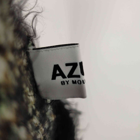 アズールバイマウジー AZUL by moussy 20AW BIG CHECK SHAGGY BUTTON SKIRT レディース JPN:M