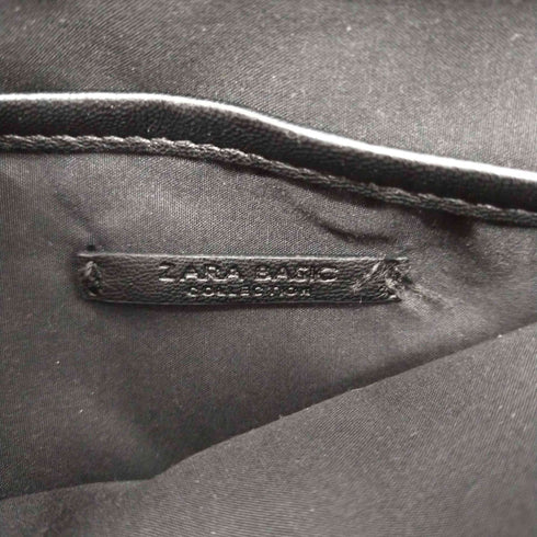 ザラ ZARA ツイードショルダーバッグ スナップボタン レディース JPN:M