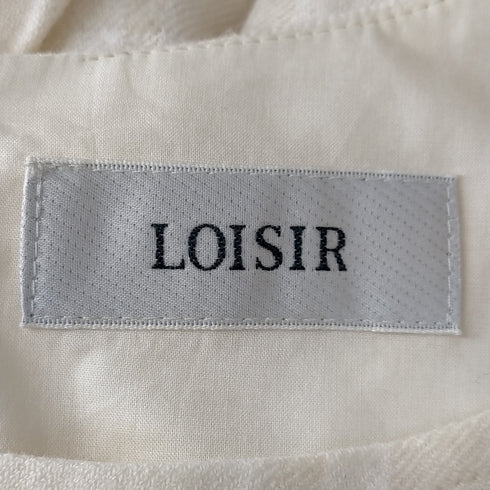 ロワズィール LOISIR シャドーチェック ワンピース レディース
