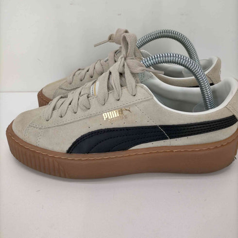 プーマ PUMA PUMA SUEDE PLATFORM CORE WHISPER レディース JPN:22.5