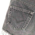 リーバイス Levis 90S 97製造 MADE IN USA 501 先染め ブラックデニムショーツ レディース 29/30