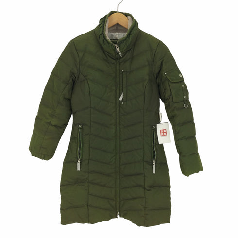 エディーバウアー Eddie Bauer GOOSE DOWN EB550 FILL POWER 光沢 リップストップ ダウンコート レディース import:XS