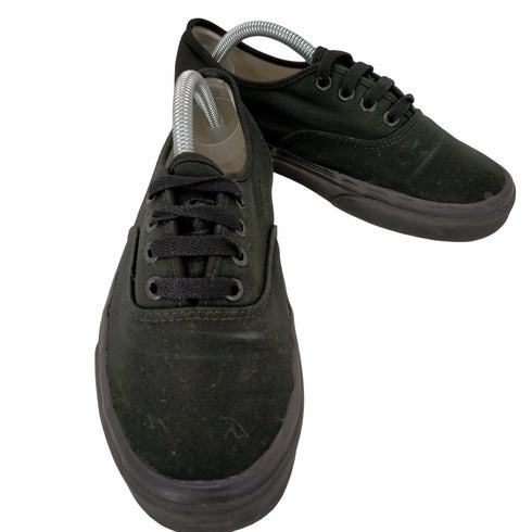 バンズ VANS オーセンティック スニーカー オールブラック レディース US:7.5
