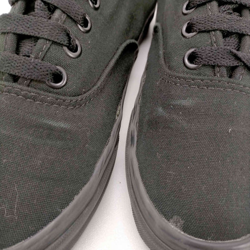 バンズ VANS オーセンティック スニーカー オールブラック レディース US:7.5