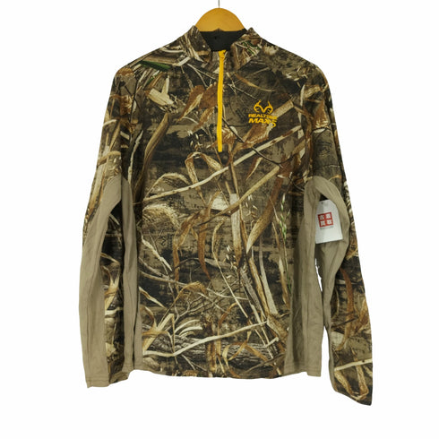 REALTREE リアルツリーカモ ハーフジップスウェット メンズ JPN:M