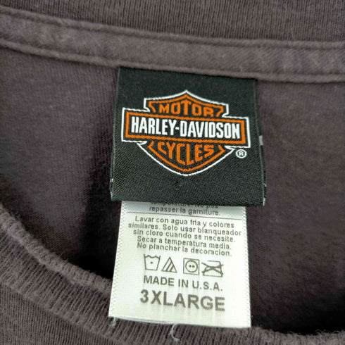 ハーレーダビッドソン HARLEY-DAVIDSON USA製 MANCUSO クルーネックTシャツ メンズ 3XL
