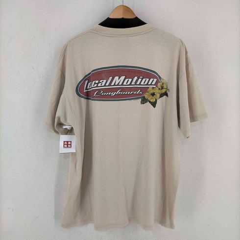 ローカルモーション local motion 両面プリント クルーネックTシャツ メンズ import:L
