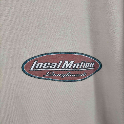 ローカルモーション local motion 両面プリント クルーネックTシャツ メンズ import:L