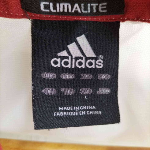 アディダス adidas 胸元ワンポイント刺繍サイドライントラックジャケット メンズ JPN:L