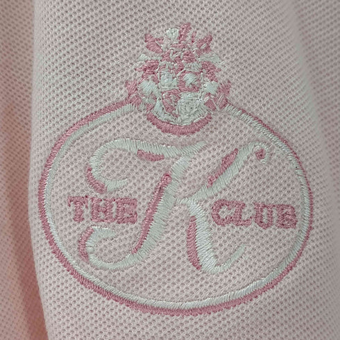 バーバリーゴルフ BURBERRY GOLF 胸元刺繍 鹿の子ポロシャツ メンズ import:S