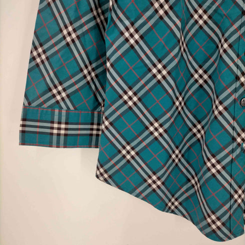 バーバリーロンドン BURBERRY LONDON ノバチェック 7分袖 シャツ レディース import:S
