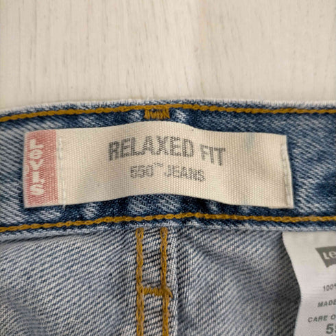 リーバイス Levis USA製 ボタン裏554刻印 550 テーパードデニムパンツ メンズ 36inch