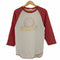 SMILE & SMILEY LoVe&PeacE ラグランTシャツ 襤褸 メンズ JPN:M