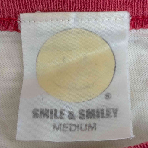 SMILE & SMILEY LoVe&PeacE ラグランTシャツ 襤褸 メンズ JPN:M