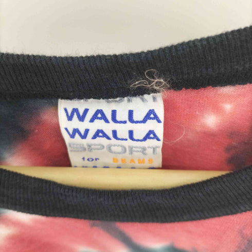 ワラワラスポーツ WALLA WALLA SPORT USA製 タイダイ染 ラグラン カットソー メンズ import:M