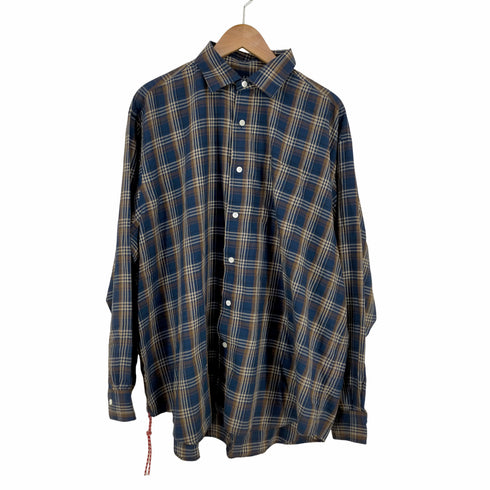 ビームス BEAMS ルーズフィット チェックシャツ メンズ JPN:M
