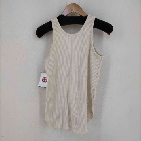 ロクビューティーアンドユースユナイテッドアローズ 6 BEAUTY & YOUTH UNITED ARROWS RIB TANK TOP/タンクトップ レディース