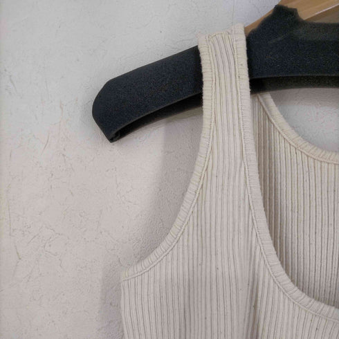 ロクビューティーアンドユースユナイテッドアローズ 6 BEAUTY & YOUTH UNITED ARROWS RIB TANK TOP/タンクトップ レディース