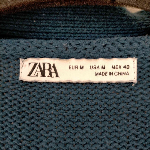ザラ ZARA TEXTURED CARDIGAN メンズ import:M