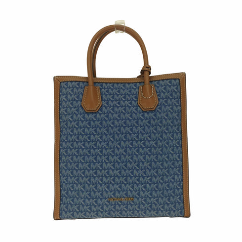 マイケルコース Michael Kors デニム ジャガード 2WAY トート バッグ レディース