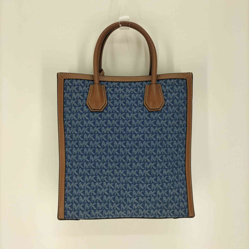 マイケルコース Michael Kors デニム ジャガード 2WAY トート バッグ レディース