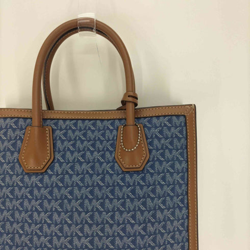 マイケルコース Michael Kors デニム ジャガード 2WAY トート バッグ レディース