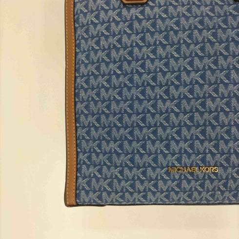 マイケルコース Michael Kors デニム ジャガード 2WAY トート バッグ レディース