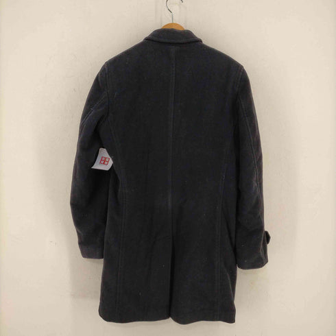 トミーヒルフィガー TOMMY HILFIGER TAILORED カシミヤ混 ウールステンカラーコート メンズ