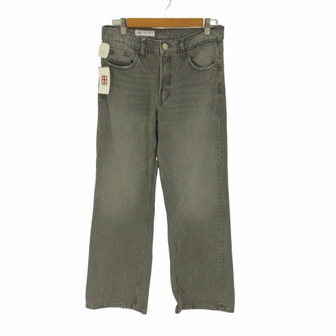 ザラ ZARA JEANS TRF IN RELAXED FIT MID WAIST リラックス フィット デニム パンツ ユニセックス レディース EUR:38