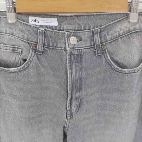 ザラ ZARA JEANS TRF IN RELAXED FIT MID WAIST リラックス フィット デニム パンツ ユニセックス レディース EUR:38
