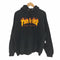 スラッシャー THRASHER FLAME LOGO HOODIE フレイムロゴ プルオーバー パーカー メンズ import:L