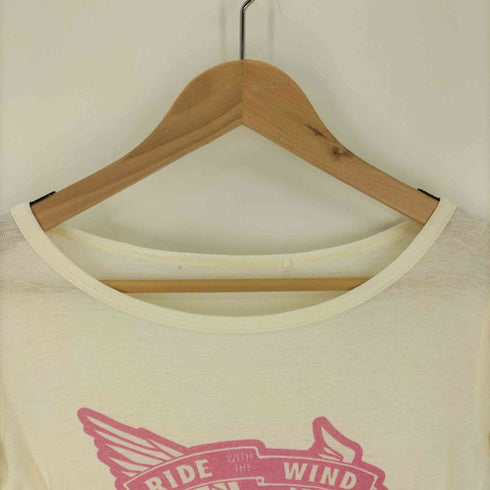 ヒステリックグラマー HYSTERIC GLAMOUR 90-00S RIDE WIND ユニコーン プリント L/S カットソー レディース FREE