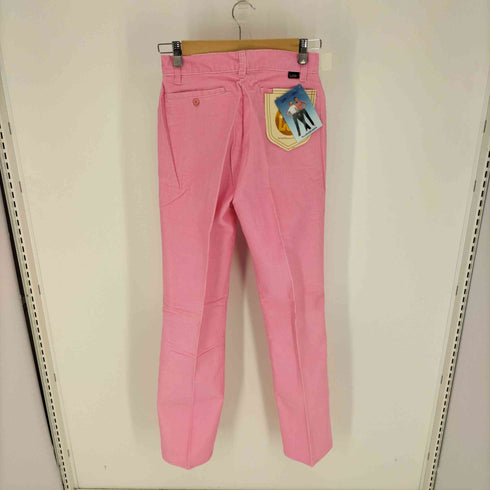 リー Lee 70-80S 816 TONI JEANS コーデュロイ カラー パンツ ピンク ロケットTALON デッドストック フラッシャー レディース 27x33