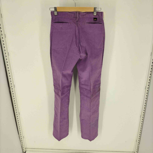 リー Lee 70-80S 816 TONI JEANS コーデュロイ カラー パンツ パープル ロケットTALON デッドストック レディース 28x33