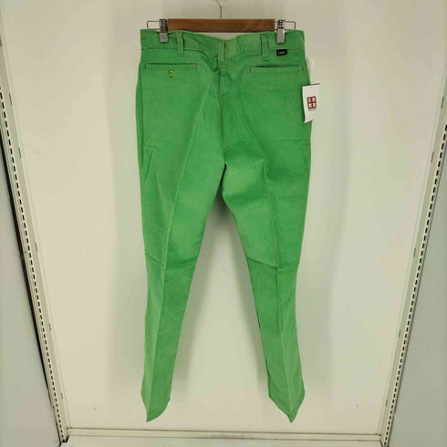リー Lee 70-80S 816 TONI JEANS コーデュロイ カラー パンツ グリーン ロケットTALON メンズ 32x33